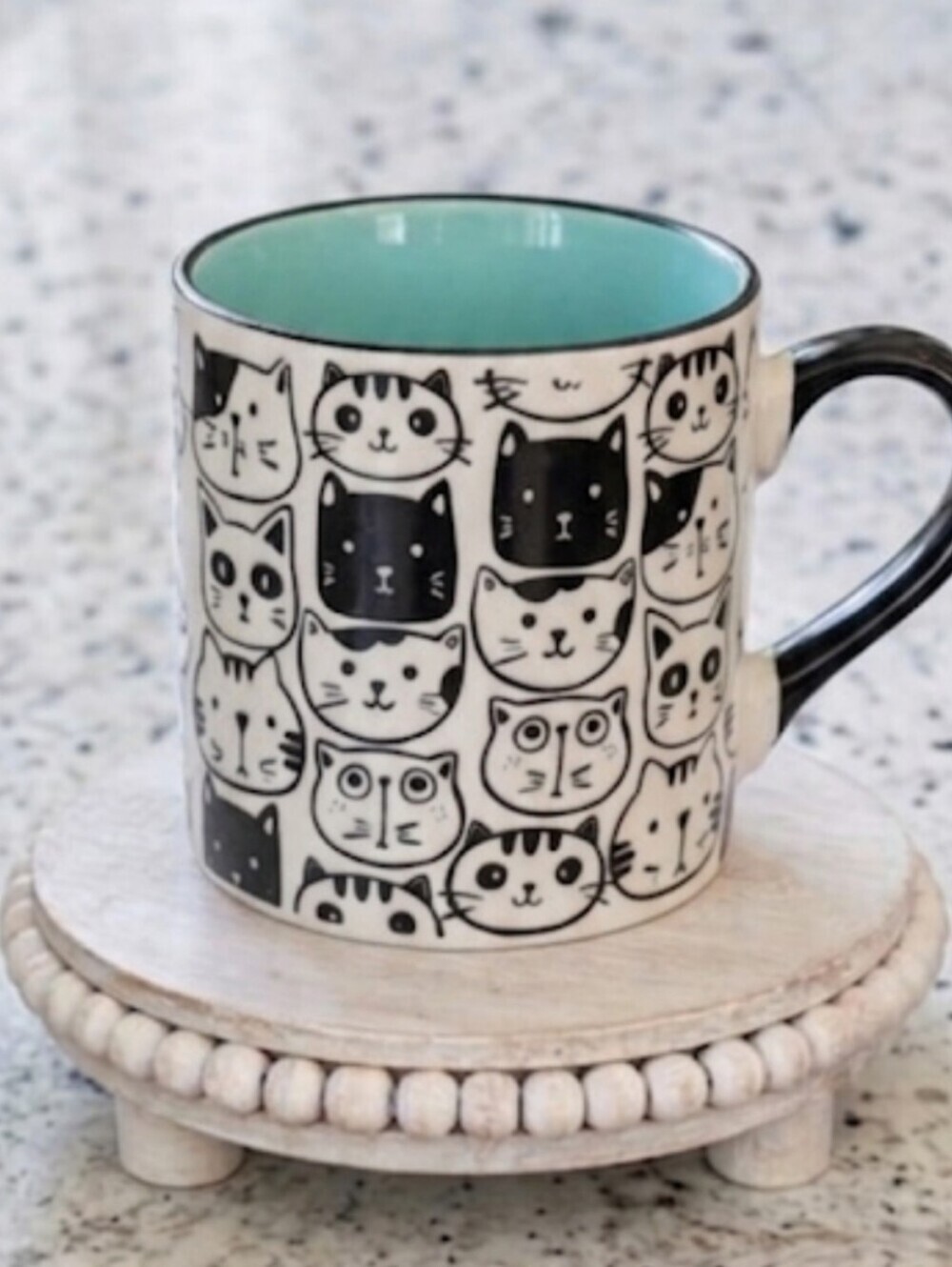 NWT Spectrum Cats Kitten Faces Coffee Mug